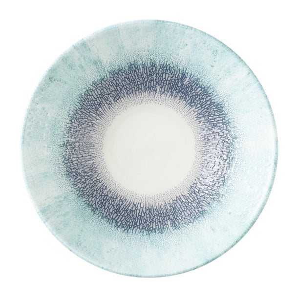 Churchill Studio Prints Fusion Blue Deep Coupe Bowls 203mm (Pack of 6) - HX128 Bowls Churchill Super Vitrified