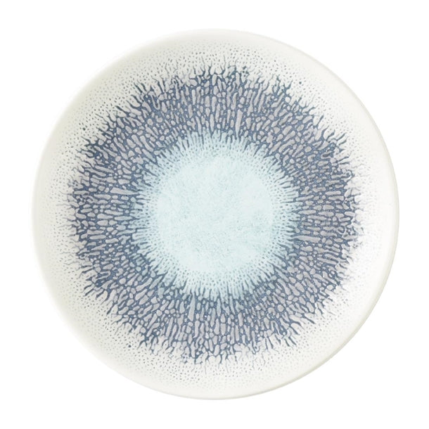 Churchill Studio Prints Fusion Blue Coupe Plates 165mm (Pack of 12) - HX130 Plates Churchill Super Vitrified