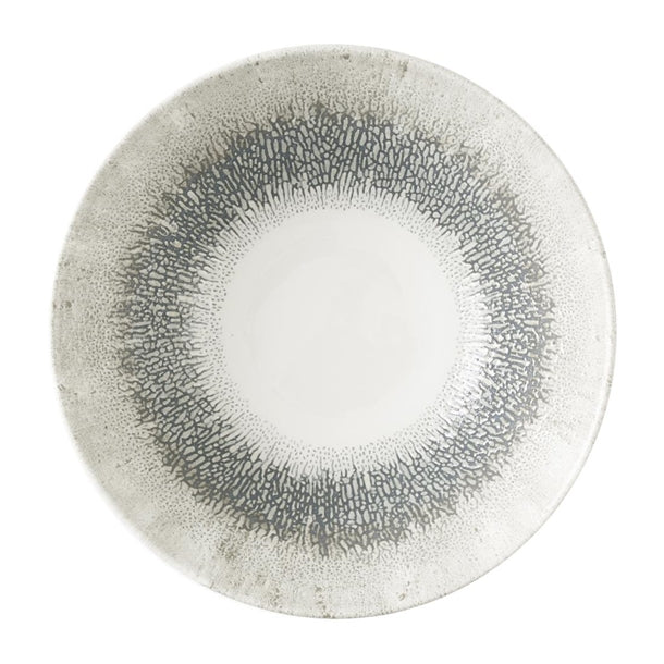 Churchill Studio Prints Fusion Grey Deep Coupe Bowls 178mm (Pack of 6) - HX132 Bowls Churchill Super Vitrified