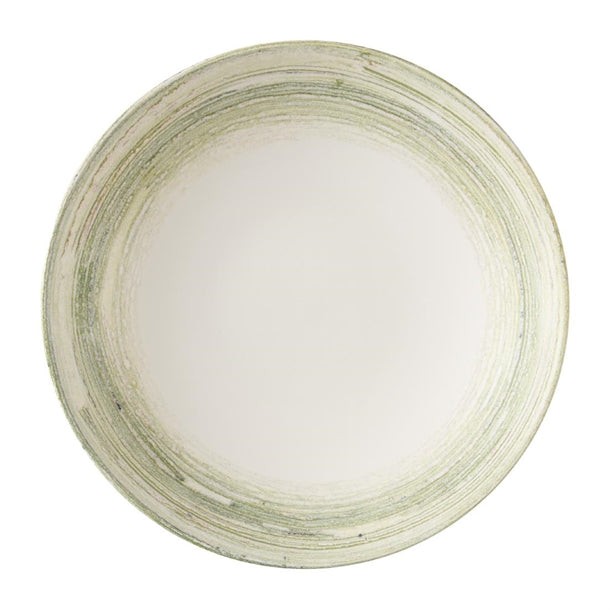 Churchill Elements Fern Evolve Coupe Bowls 247mm (Pack of 12) - HX141 Bowls Churchill Super Vitrified