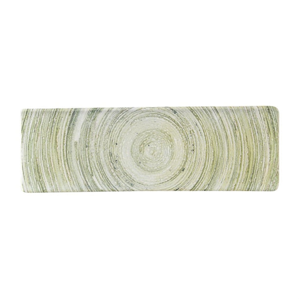 Churchill Elements Fern Oblong Plates 330 x 110mm (Pack of 6) - HX153 Plates Churchill Super Vitrified