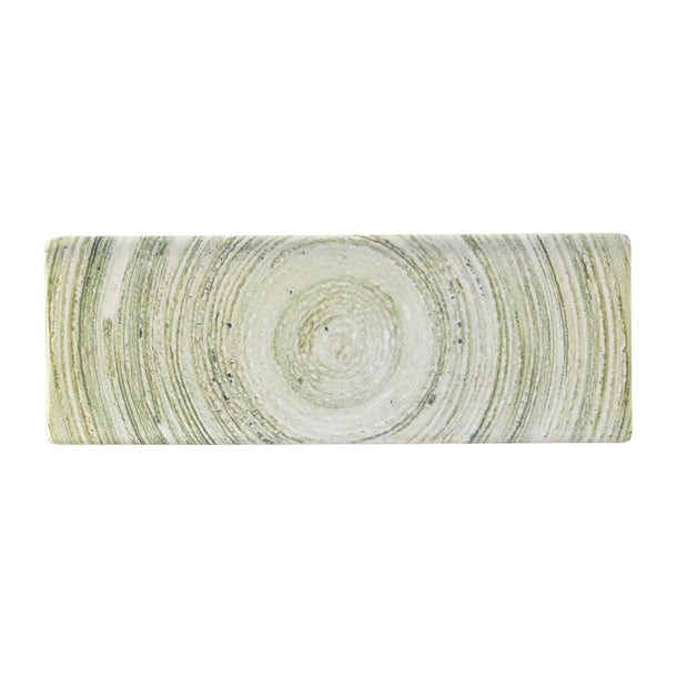 Churchill Elements Fern Oblong Plates 250 x 90mm (Pack of 6) - HX155 Plates Churchill Super Vitrified