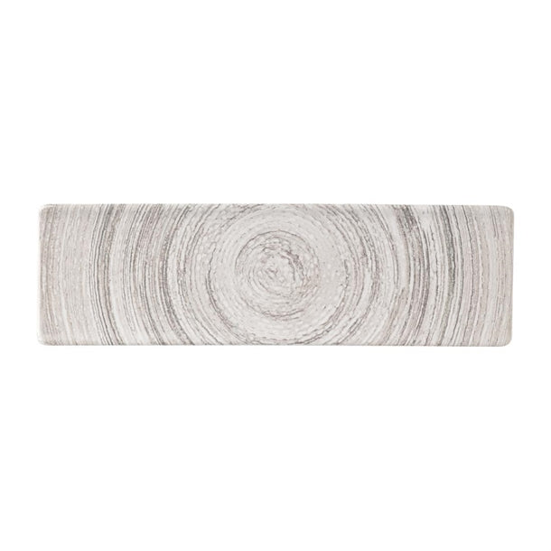 Churchill Elements Dune Oblong Plates 300 x 80mm (Pack of 6) - HX157 Plates Churchill Super Vitrified