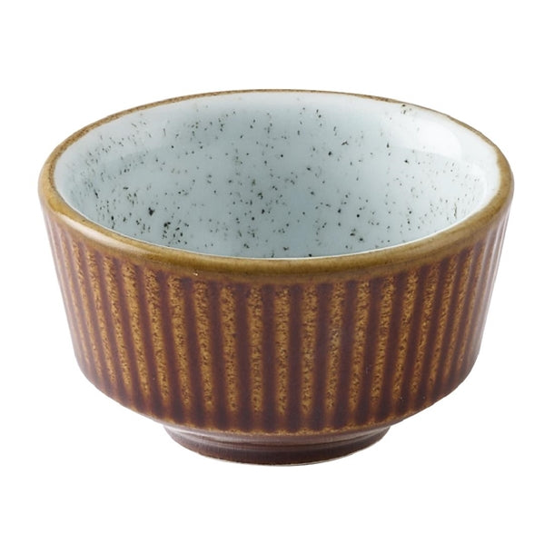 Churchill Nourish Cinnamon Brown Duck Egg Kochi Dip Pots 60ml (Pack of 12) - HX203 Churchill Super Vitrified Churchill Super Vitrified