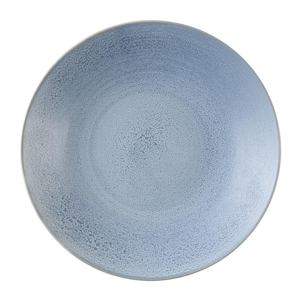 Dudson Evo Azure Deep Plates Blue 280mm (Pack of 4) - HX213 Plates Dudson