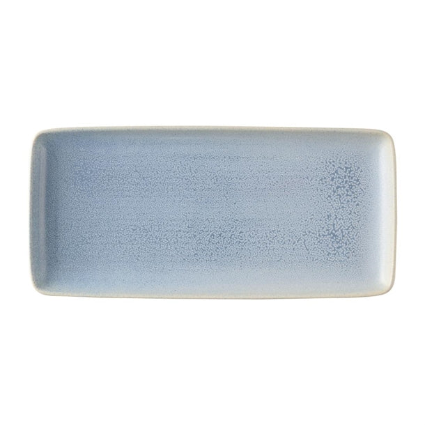Dudson Evo Azure Rectangular Platters Blue 355x152mm (Pack of 4) - HX217 Dudson Crockery Dudson