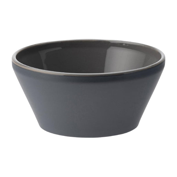 Utopia Core Bowls Slate 150mm (Pack of 6) - HX317 Bowls Utopia
