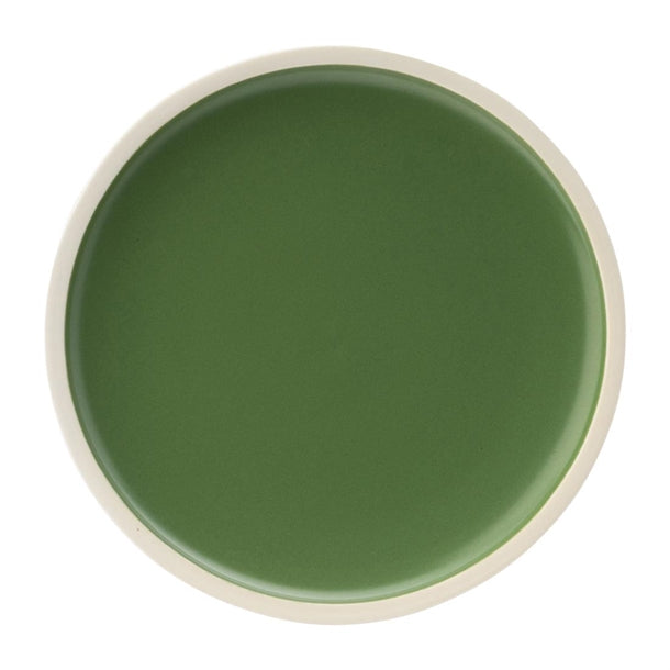Utopia Forma Plates Forest Green 170mm (Pack of 6) - HX328 Plates Utopia
