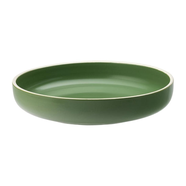 Utopia Forma Bowls Forest Green 240mm (Pack of 6) - HX332 Bowls Utopia