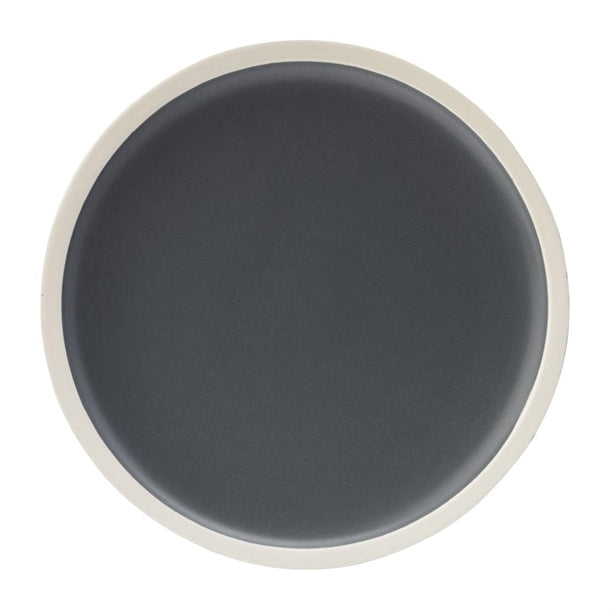 Utopia Forma Plates Charcoal 170mm (Pack of 6) - HX338 Plates Utopia
