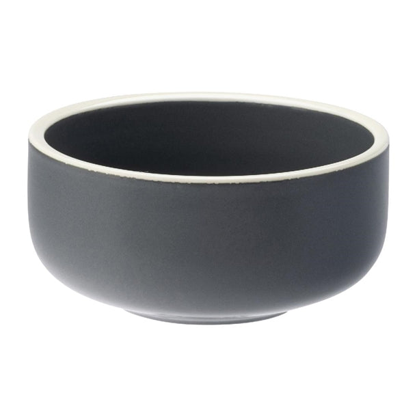 Utopia Forma Bowls Charcoal 120mm (Pack of 12) - HX345 Bowls Utopia