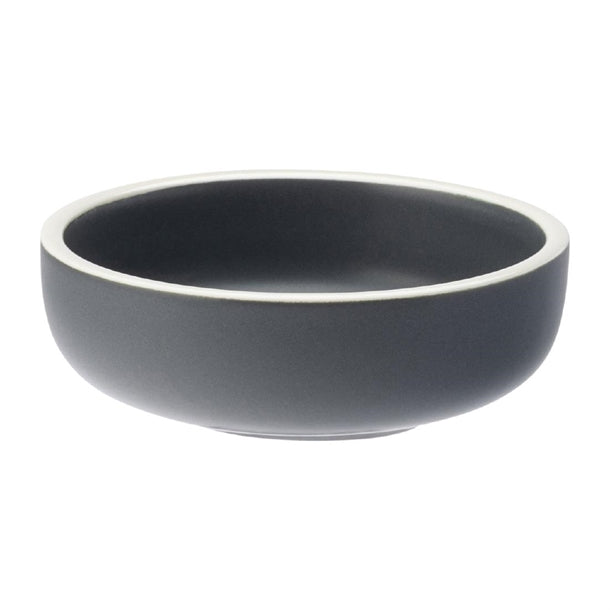 Utopia Forma Dipping Pots Charcoal 90mm (Pack of 12) - HX346 Utopia Crockery Utopia