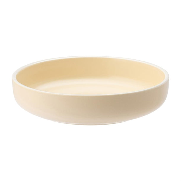 Utopia Forma Bowls Vanilla 175mm (Pack of 6) - HX353 Bowls Utopia