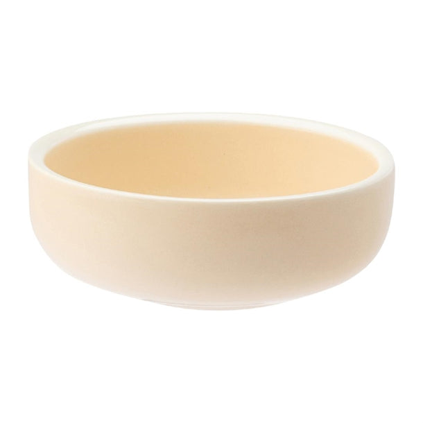 Utopia Forma Dipping Pots Vanilla 90mm (Pack of 12) - HX356 Utopia Crockery Utopia