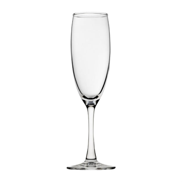 Utopia Vino Champagne Flutes 185ml Marked at 125ml (Pack of 24) - HX365 Champagne Glasses Utopia