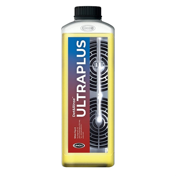 UNOX DET&Rinse ULTRA PLUS Concentrated Detergent for Ovens 1Ltr (Pack of 10) - HX476 Unox