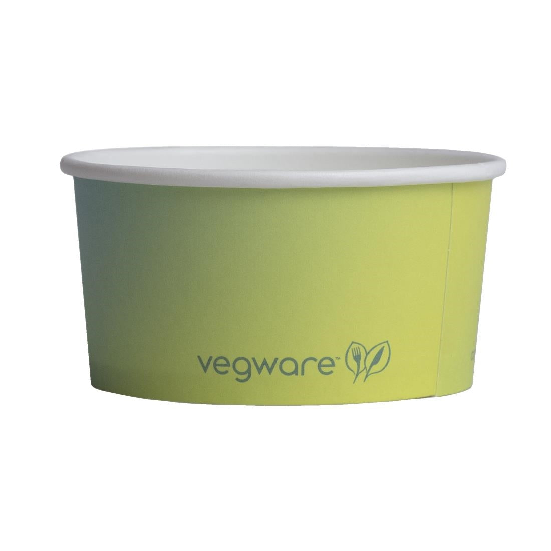 Vegware Double Scoop Ice Cream Pot Tutti Frutti 6oz (Pack of 1000) - HX484 Condiment Pots & Soup Cups Vegware