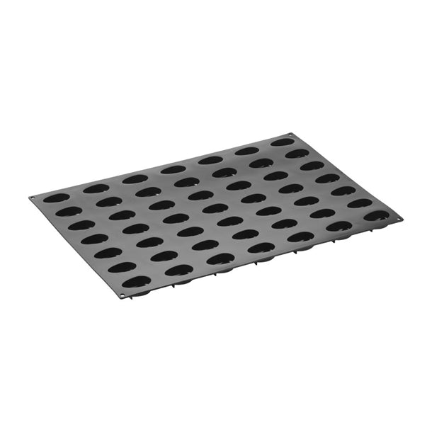 Pavoni Silicone Quenelle Tonda Mould 600x400mm - HX510 Pavoni