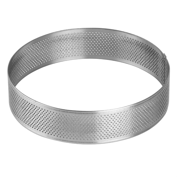 Pavoni Round Stainless Steel Mould 150x35mm - HX555 Pavoni