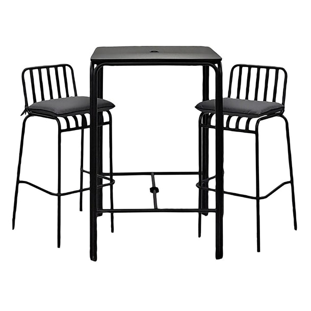 Tenby Outdoor Poseur Set in Onyx (Pack of 2 Sets) - HX566 Everyday