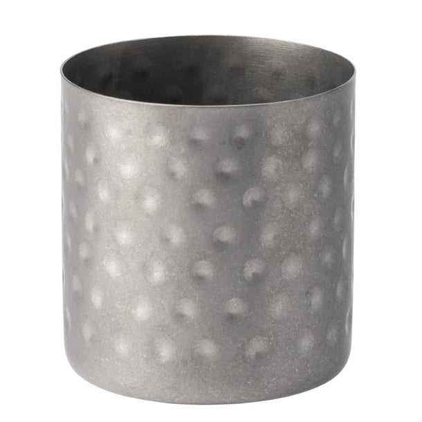 Utopia Vintage Steel Hammered Chip Cups 85mm (Pack of 12) - HX601 Utopia