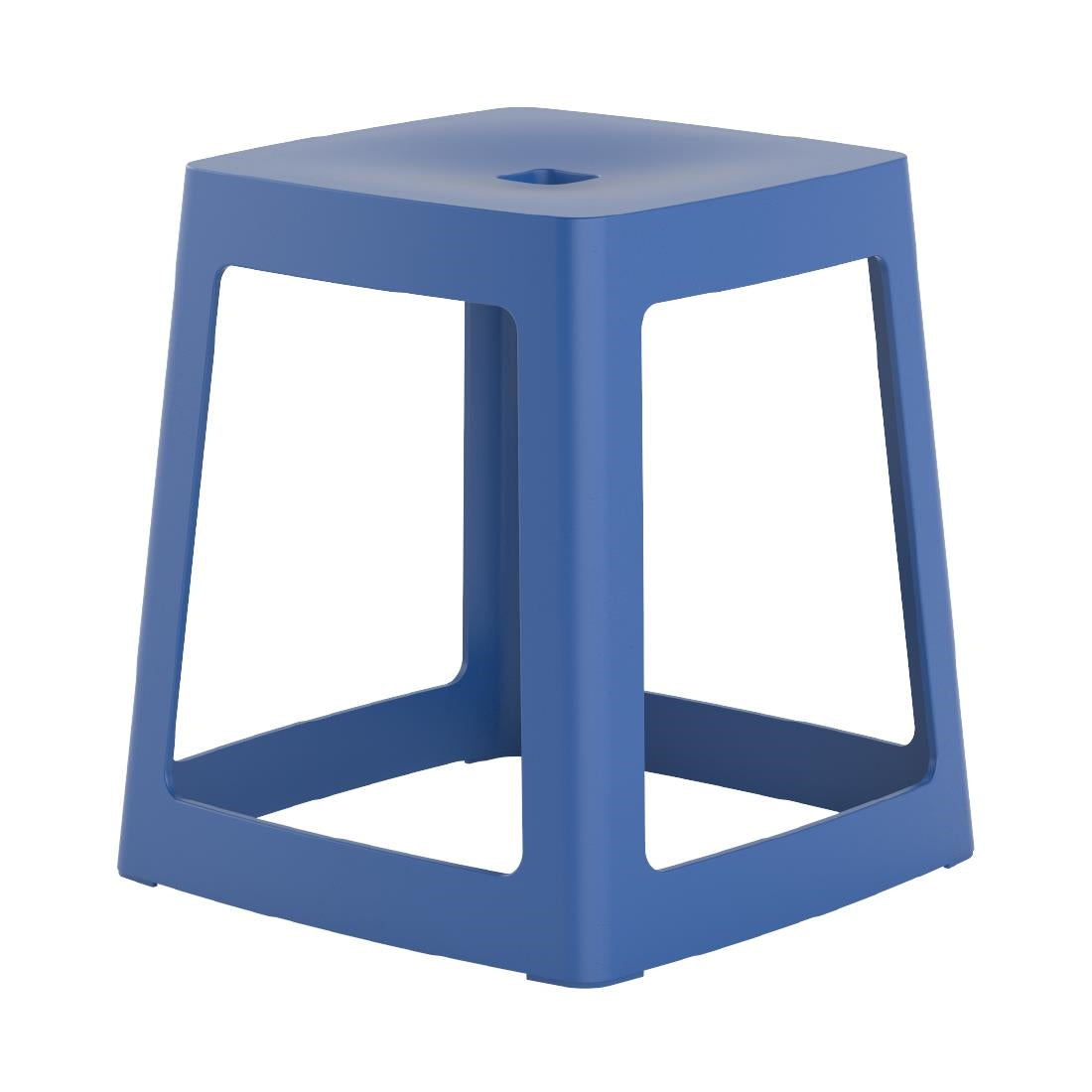Origin Base Stool Violet Blue 400x400x440mm (Pack of 2) - HX774 All Stools Origin
