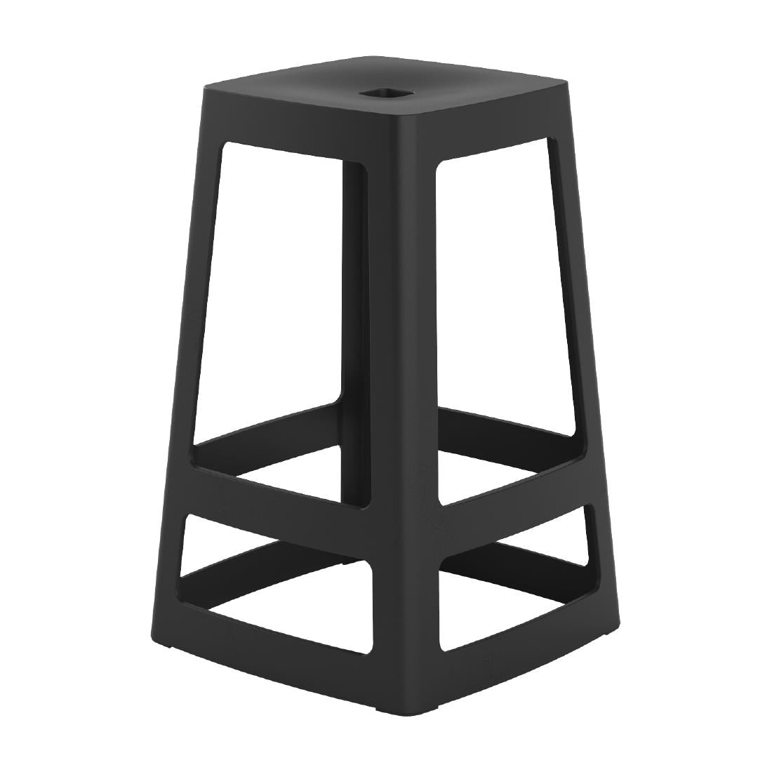 Origin Base Mid Stool Traffic Black 430x430x560mm (Pack of 2) - HX785 All Stools Origin
