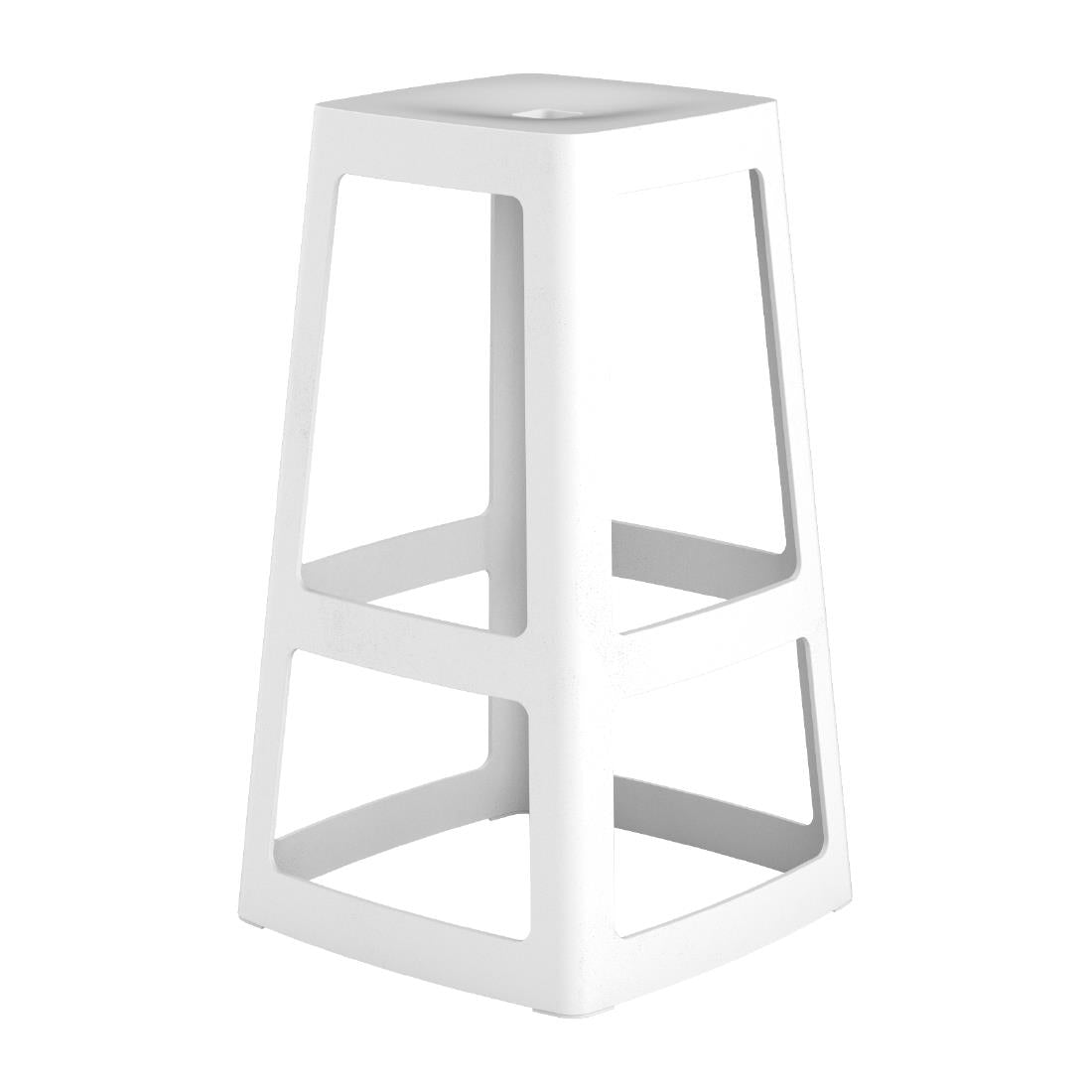 Origin Base High Stool Traffic White 440x440x750mm (Pack of 2) - HX786 All Stools Origin
