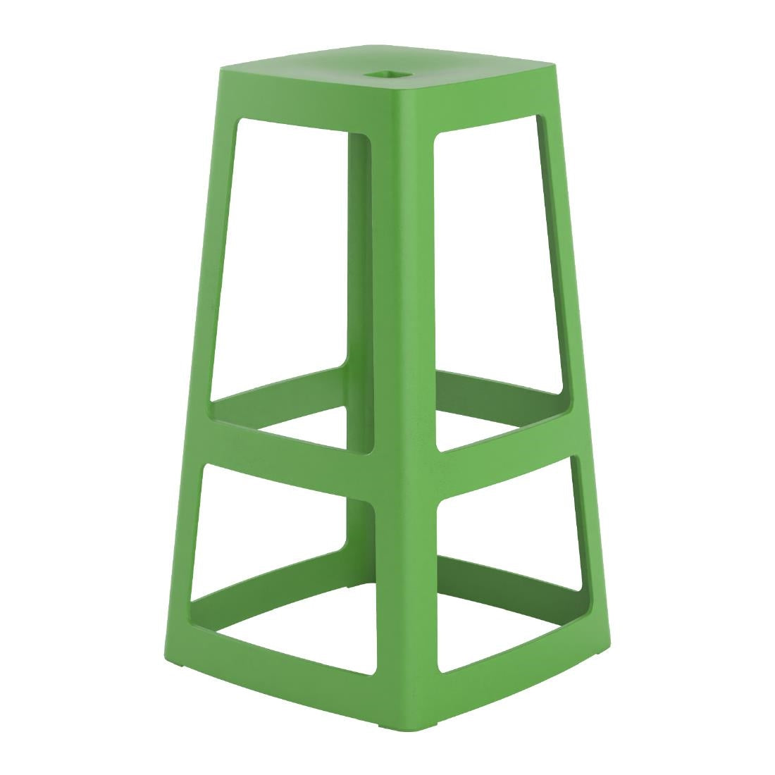 Origin Base High Stool May Green 450x450x750mm (Pack of 2) - HX787 All Stools Origin