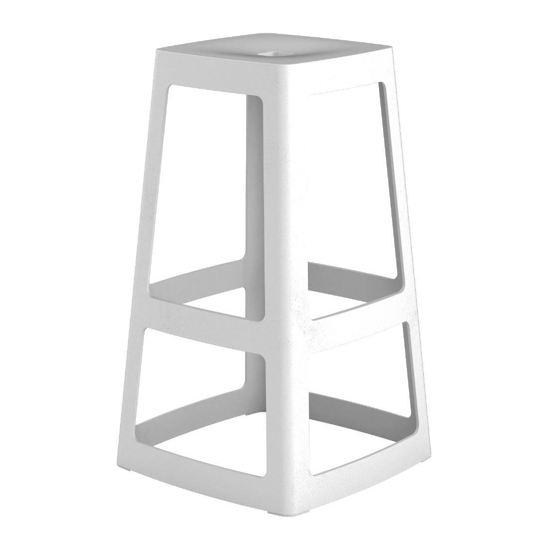Origin Base High Stool Light Grey 450x450x750mm (Pack of 2) - HX791 All Stools Origin