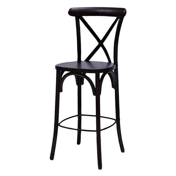 Bristol Bar Chair in Dark Walnut - HX870 All Stools Everyday