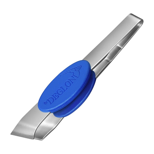 Deglon Angled Fish Bone Tweezers Bevelled Ends 12cm - HY087 Deglon Sabatier
