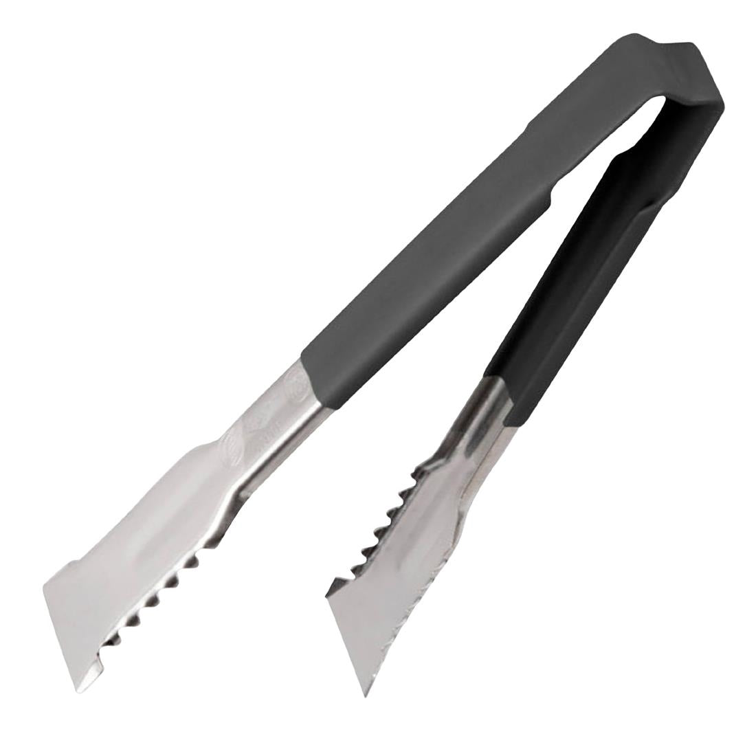 Vollrath Versagrip Tongs Flat Black 9.5'' - HY158 Vollrath