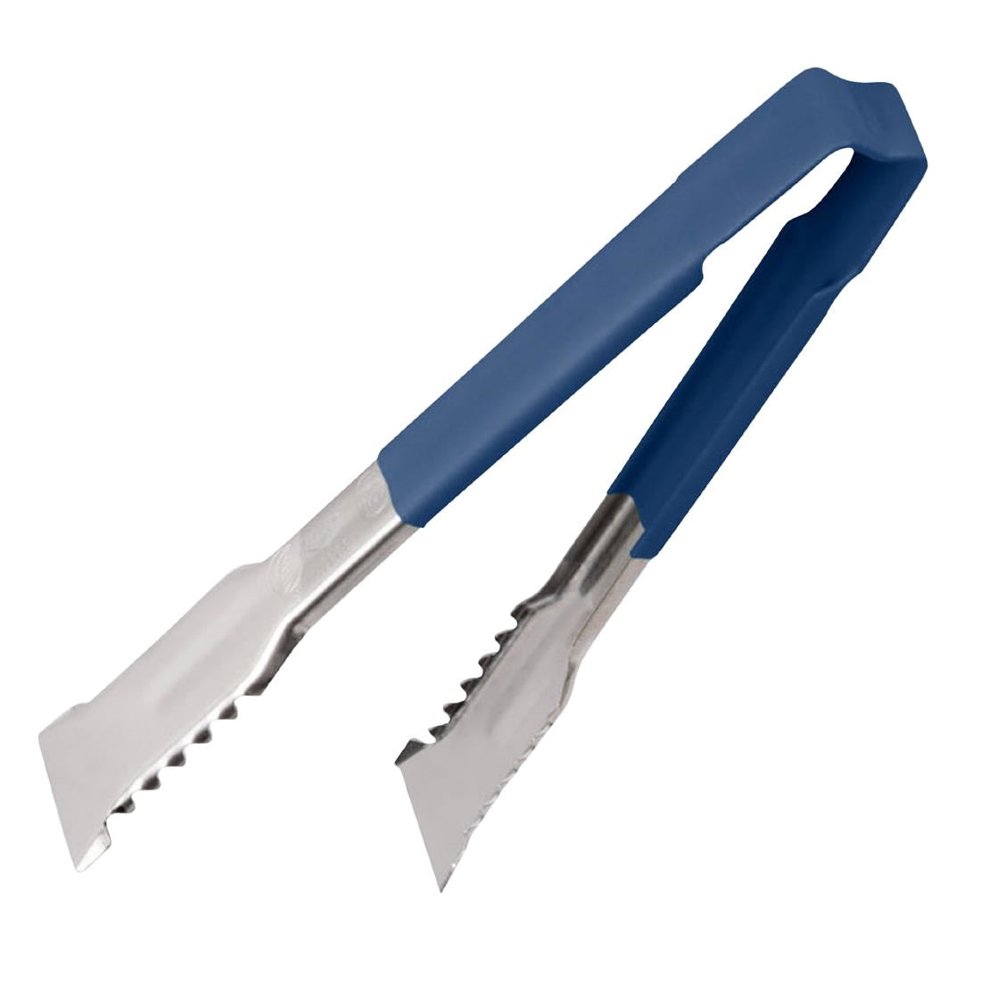 Vollrath Versagrip Tongs Flat Blue 9.5'' - HY160 Vollrath