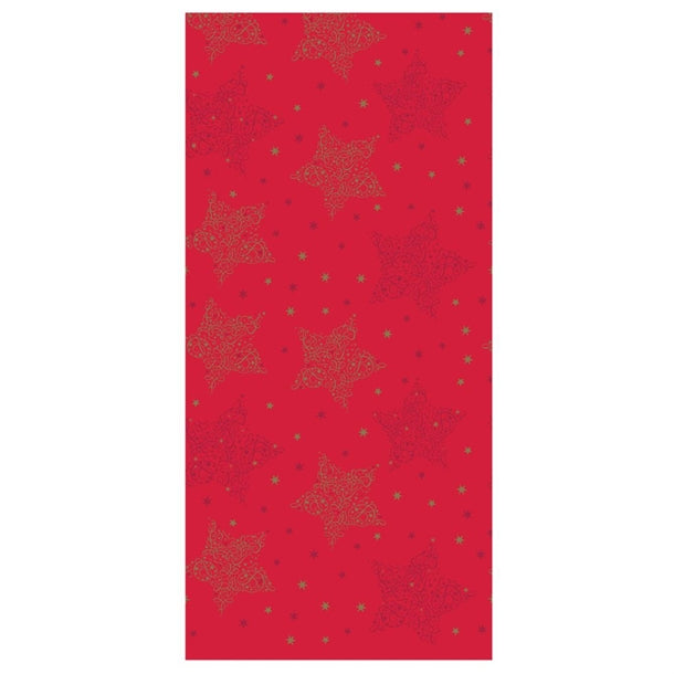 Swantex Merry & Bright Swansilk Table Cover (Pack of 50) - HY174 Banquet Rolls & Slip Covers Swantex