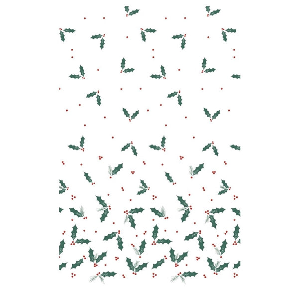 Swantex Jolly Holly Paper Slipcover (Pack 250) - HY176 Banquet Rolls & Slip Covers Swantex