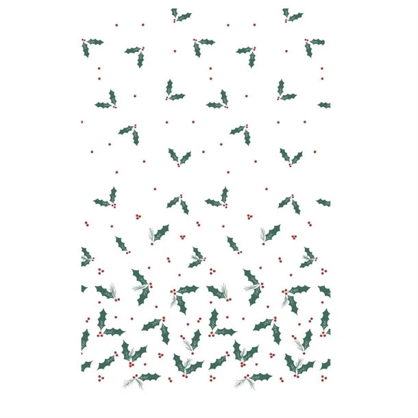 Swantex Jolly Holly Paper Slipcover (Pack 250) - HY176 Banquet Rolls & Slip Covers Swantex