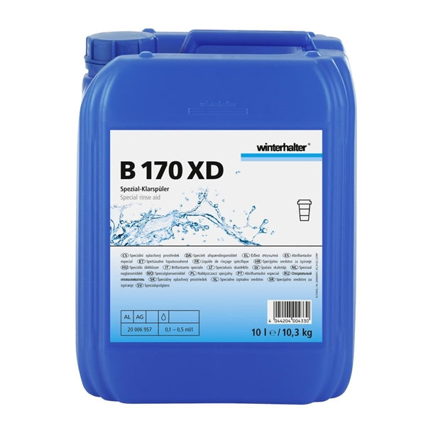 Winterhalter B170XD Plastics Rinse Aid 10Ltr - HY206 Winterhalter