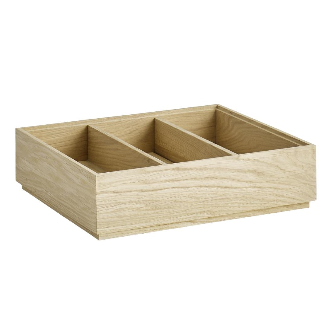 APS Inserts For GN 1/2 Wooden Box Black 300x240x60mm - HY268 APS