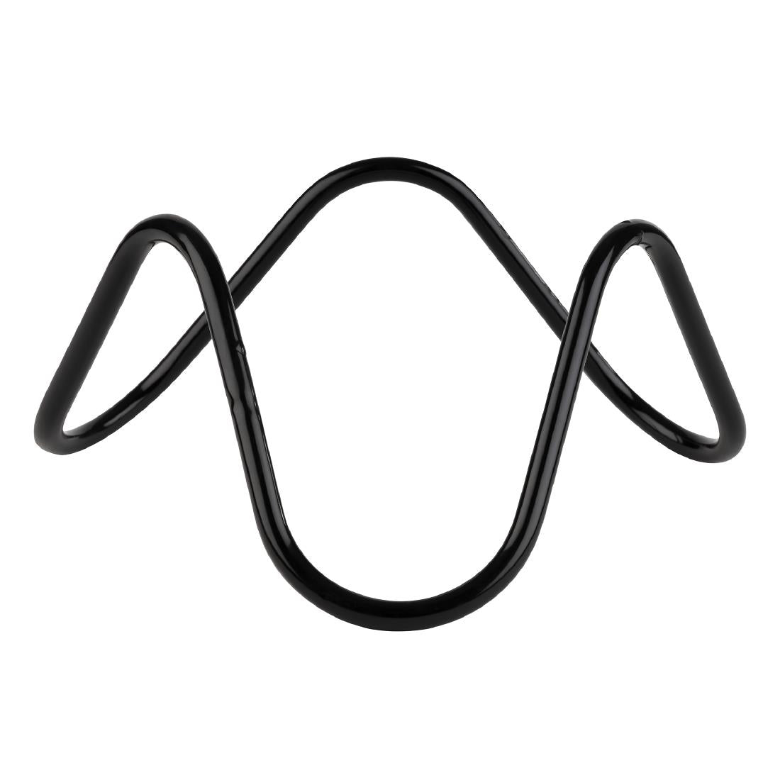 APS Buffet Stand Wave Black 200x95mm - HY308 APS