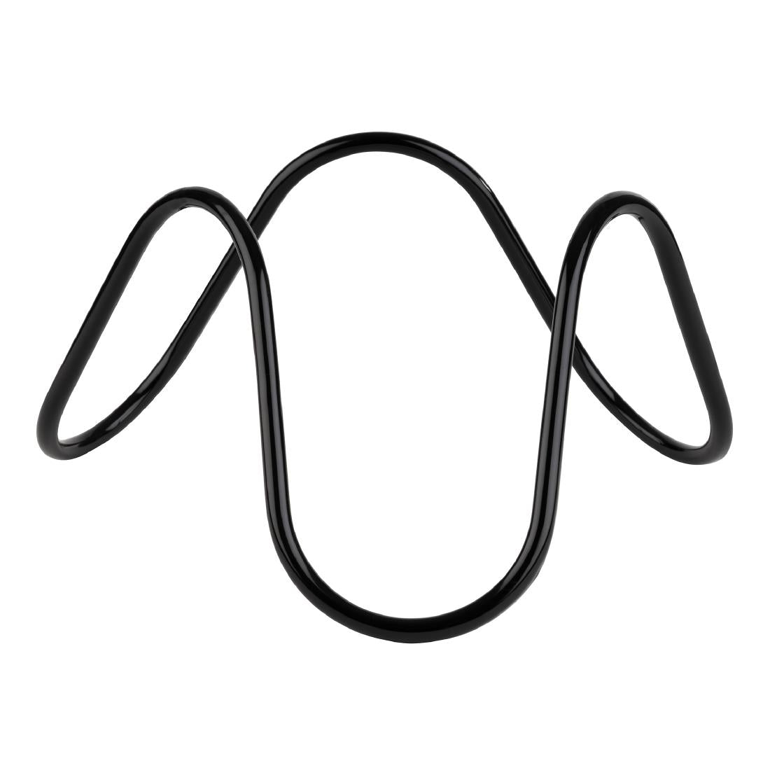 APS Buffet Stand Wave Black 240x130mm - HY309 APS