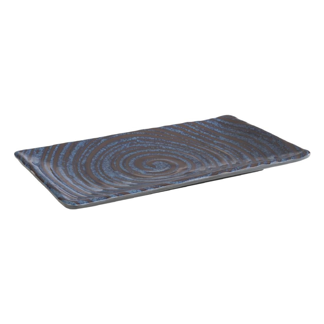 APS Loops Sushi Board Blue 235x135x15mm - HY388 Melamine and Polycarbonate APS