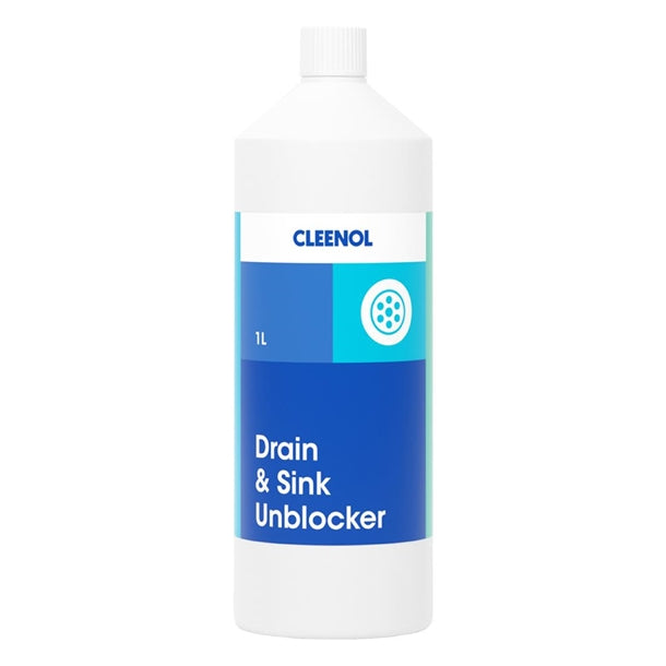 Cleenol Drain & Sink Unblocker 1Ltr (Pack of 6) - HY532 Cleenol