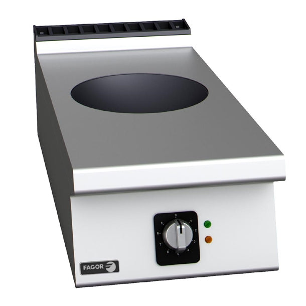 Fagor 900 Series Countertop Induction Wok Hob W-I905 - HY834 Fagor