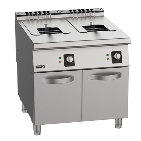 Fagor 900 Series Freestanding Twin Tank 2x 15Ltr Electric Fryer F-E9215 - HY867 Freestanding Electric Fryers Fagor