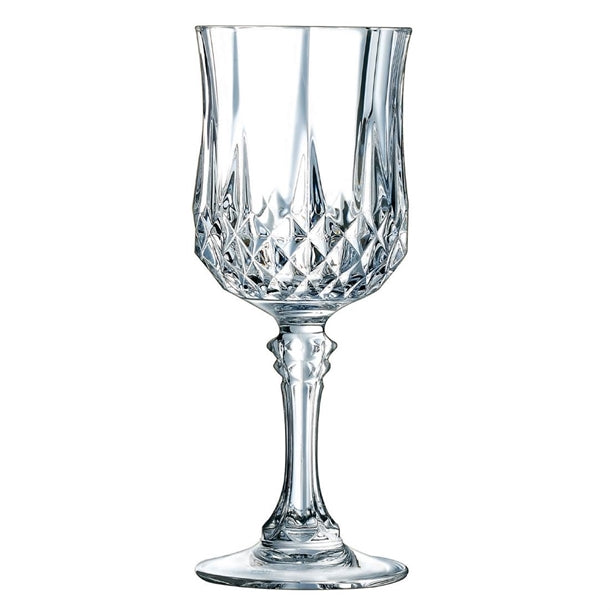 Cristal D'Arques Longchamp Wine Glasses 170ml (Pack of 8) - HY885 Wine Glasses Cristal d'Arques