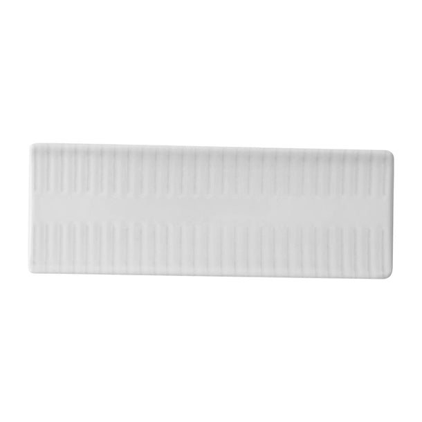 Churchill Era Grey Oblong Plates 250x90mm (Pack of 6) - HY919 Plates Churchill Super Vitrified