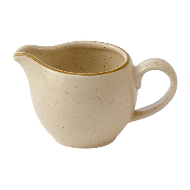 Churchill Stonecast Nutmeg Cream Profile Jugs 118ml (Pack of 4) - HY950 Churchill Super Vitrified Churchill Super Vitrified