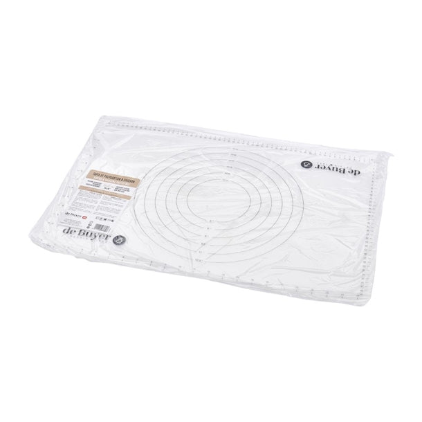 De Buyer Baking Non-Stick Silicone Mat Black - HZ137 De Buyer