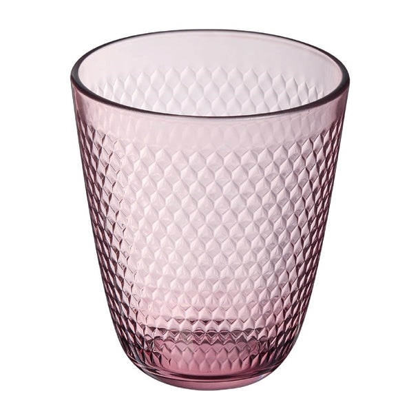 Arcoroc Pampille Colour Tumblers Pink 310ml (Pack of 24) - HZ421 Utopia Hi Balls and Tumblers Arcoroc